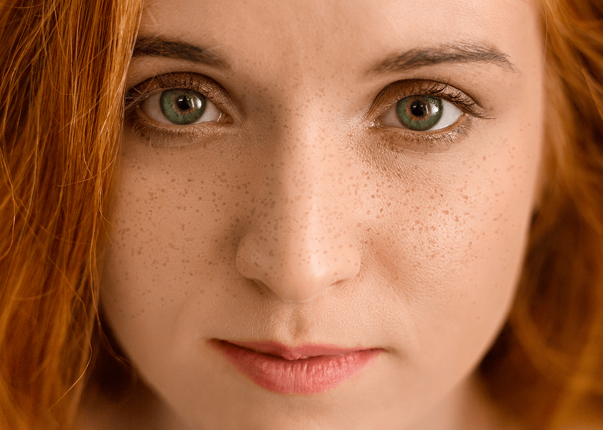 How to do Faux Freckles Featured Image Redhead