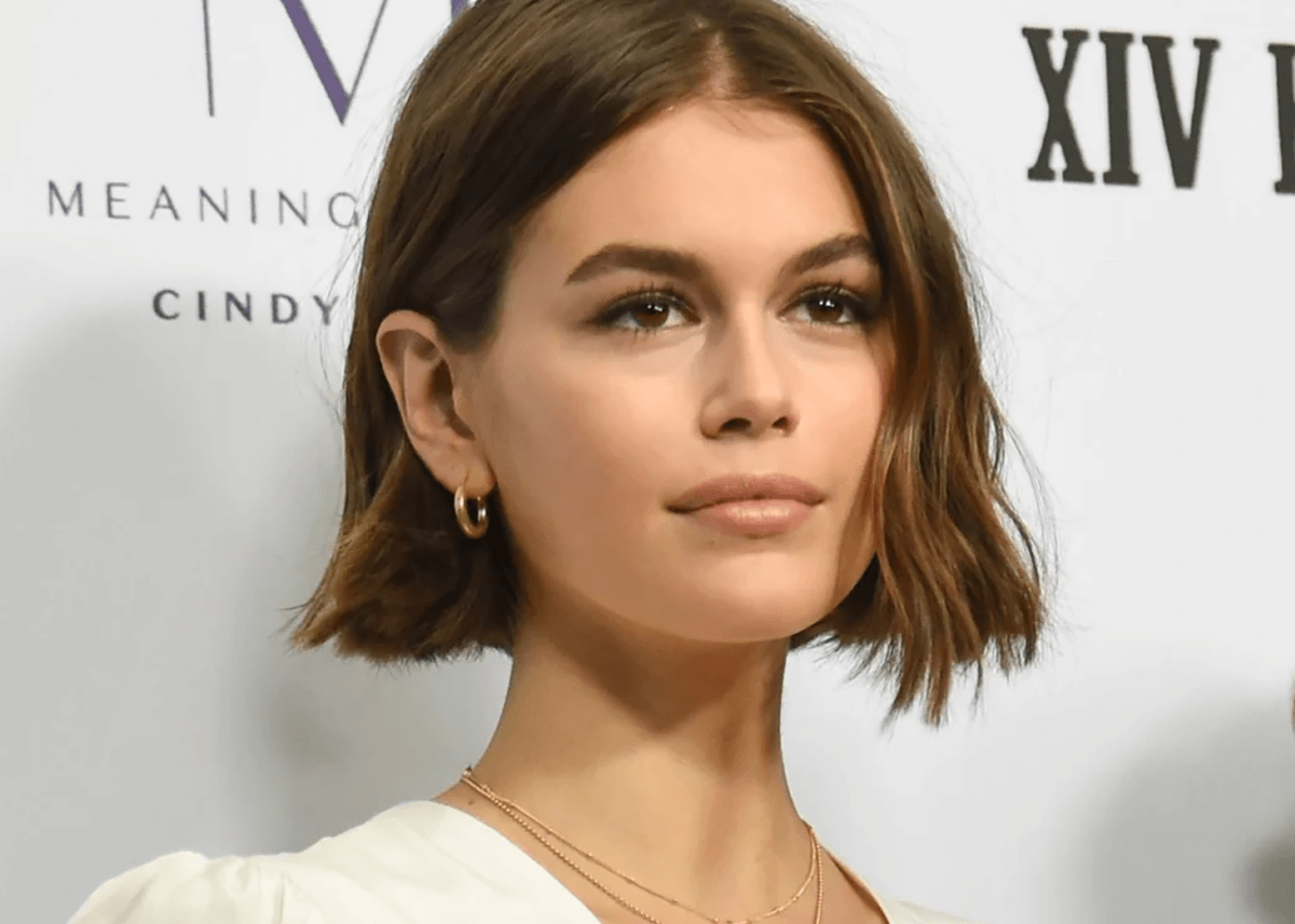 Kaia Gerber Contour Makeup