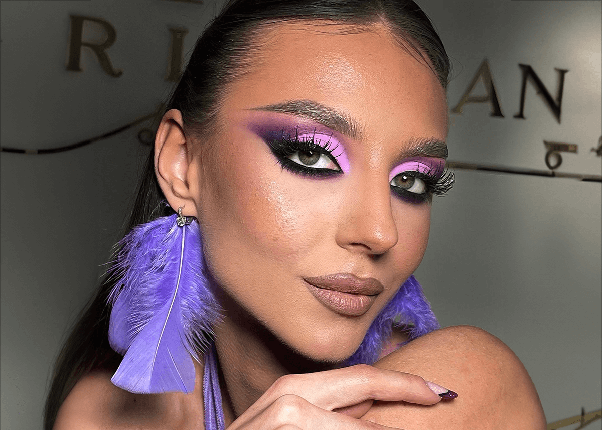 Loredana Feher Amethyst Eyeshadow Look