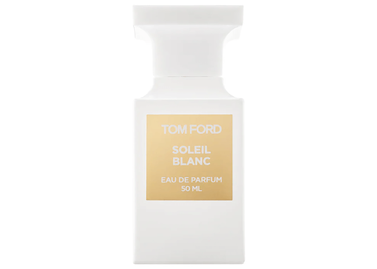 tom ford soleil blanc clean on white