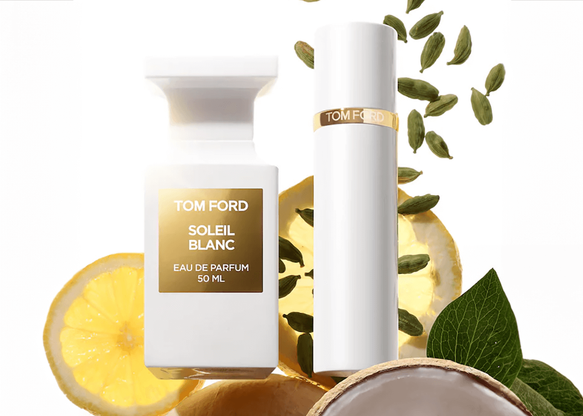 tom ford soleil blanc ingredients with sample size