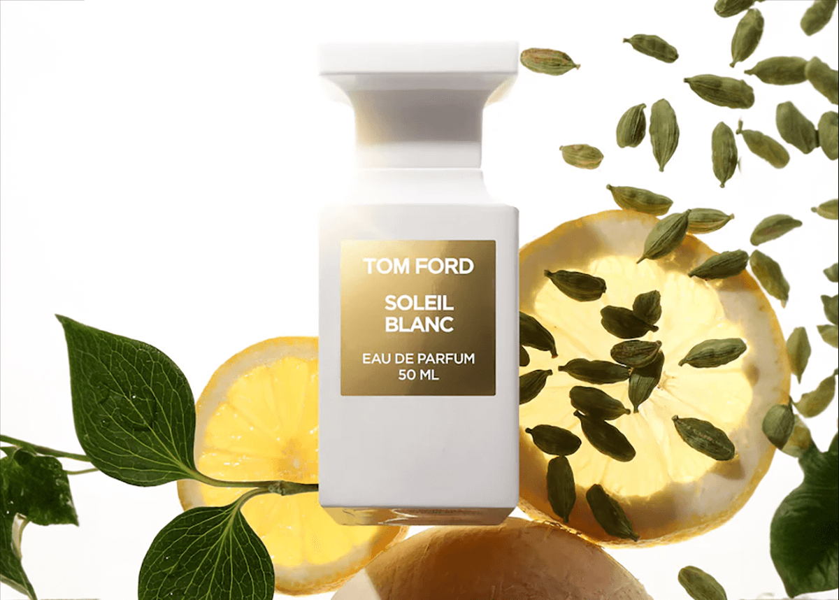 tom ford soleil blanc with ingredients