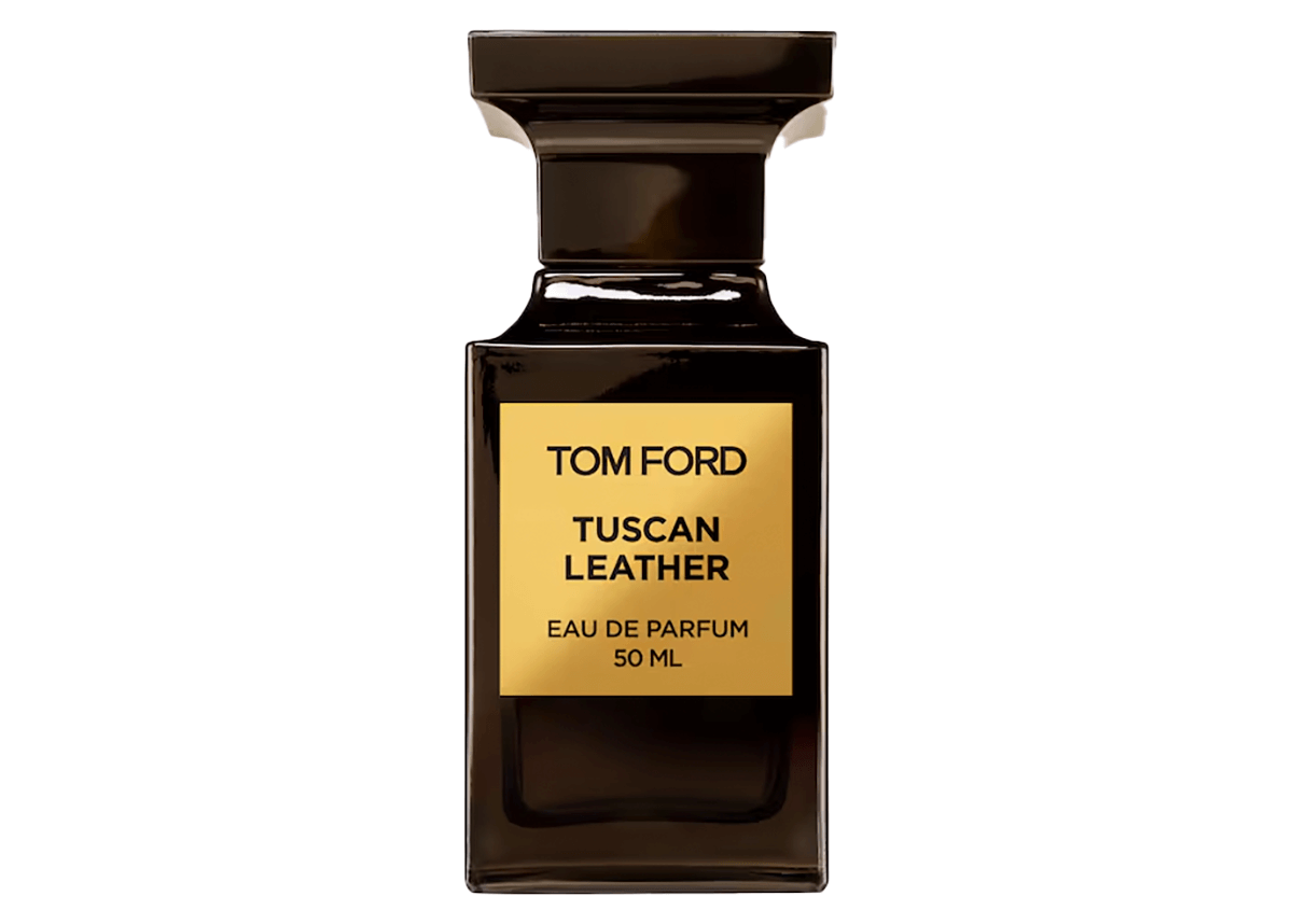 tom ford tuscan leather product on white background